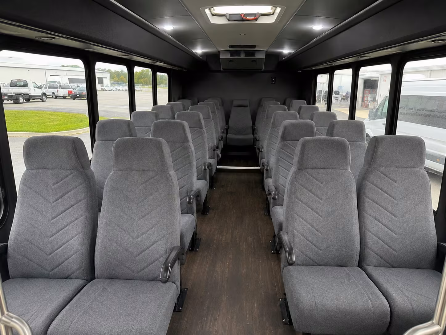 20 passenger minibus inside