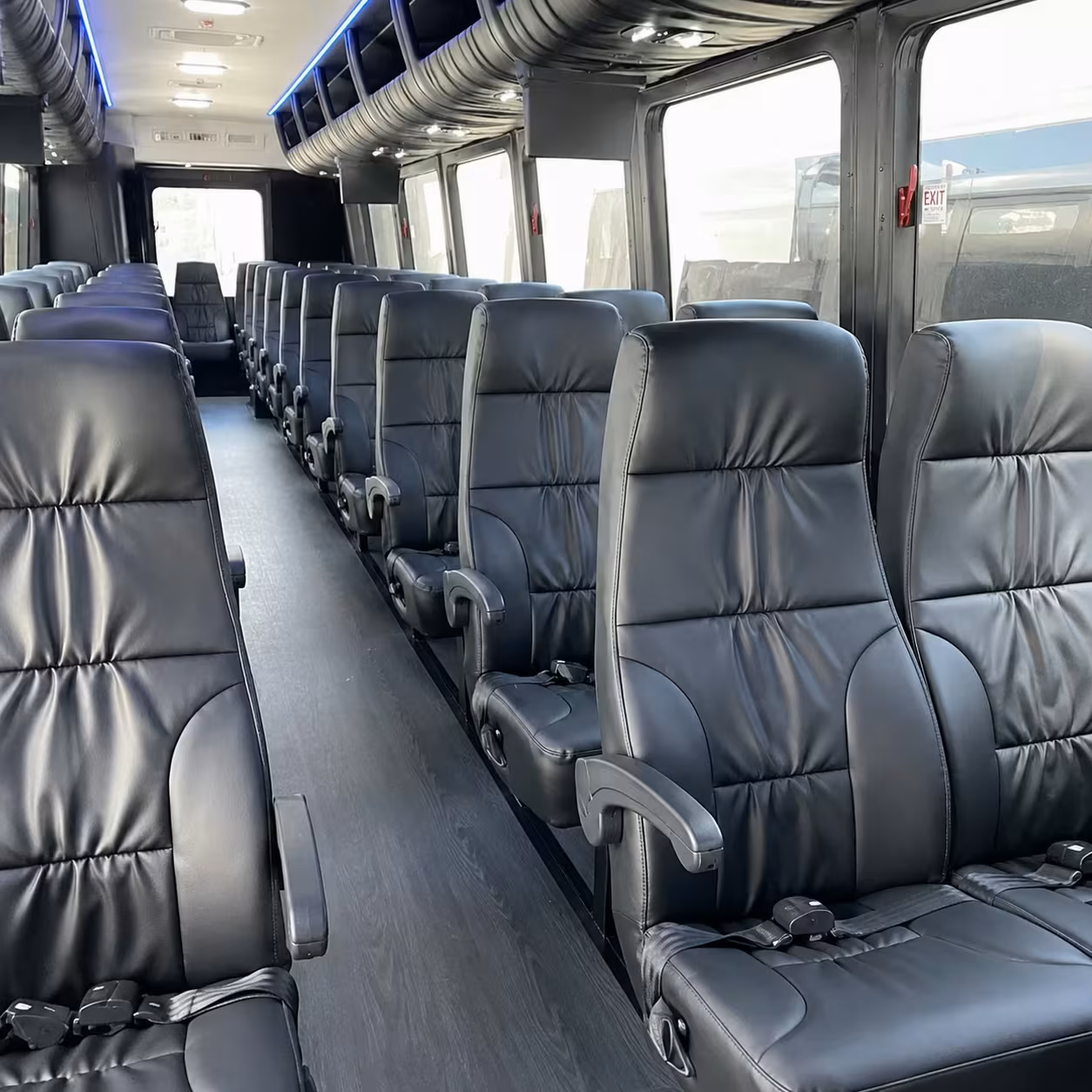 30 passenger minibus inside