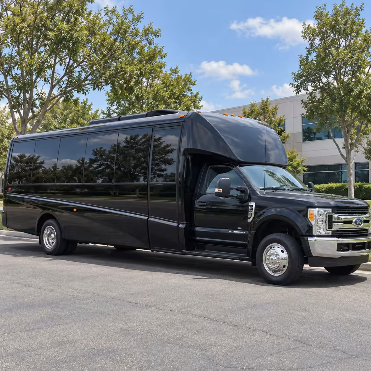 minibus rentals for baldwin park team building and off site events