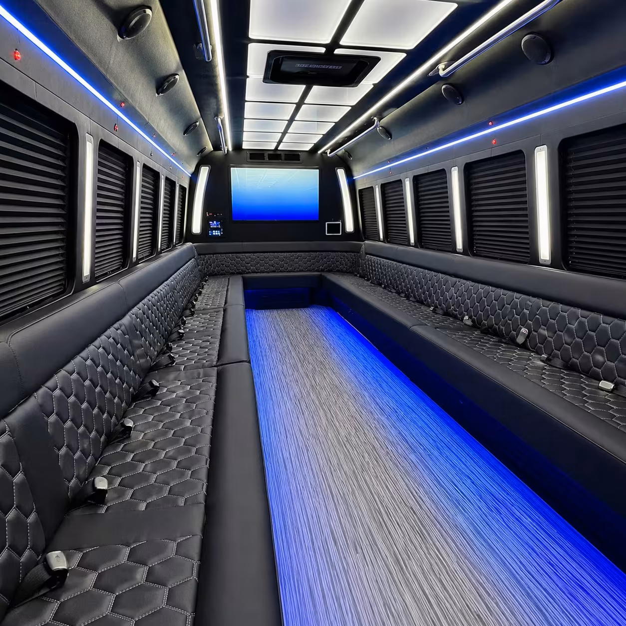 party bus interior