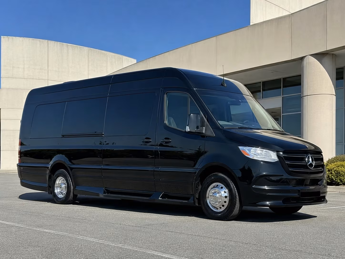 sprinter van with driver